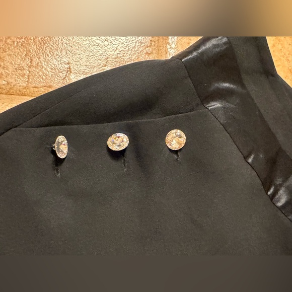 Adrianna Papell Black Gemstone Evening Essentials dress pants - Picture 4 of 5